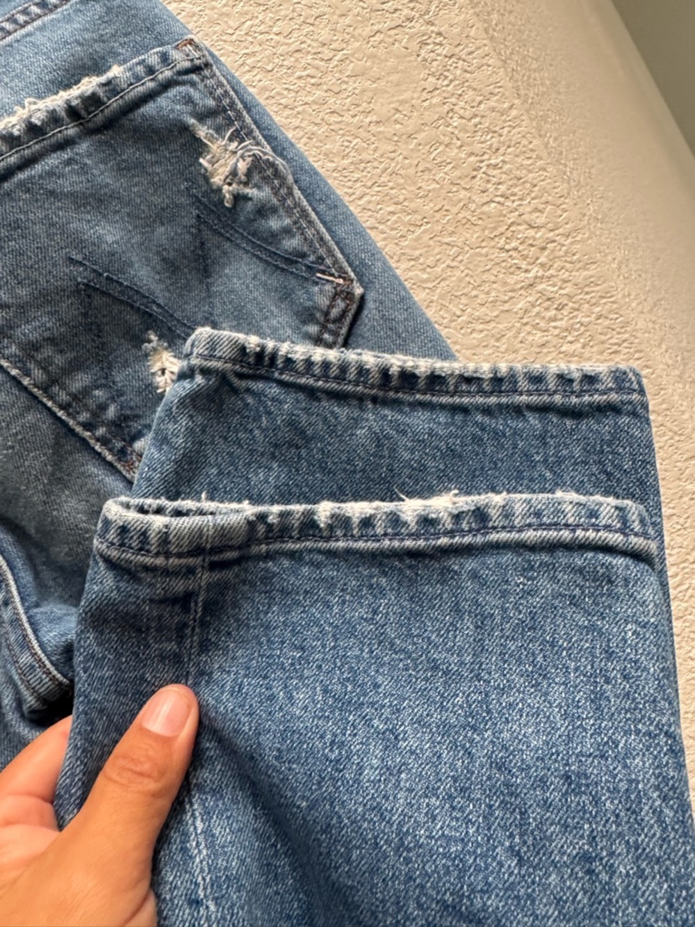 MOTHER The Tomcat Playing With Scissors Crop Straight Jeans - Picture 12 of 14